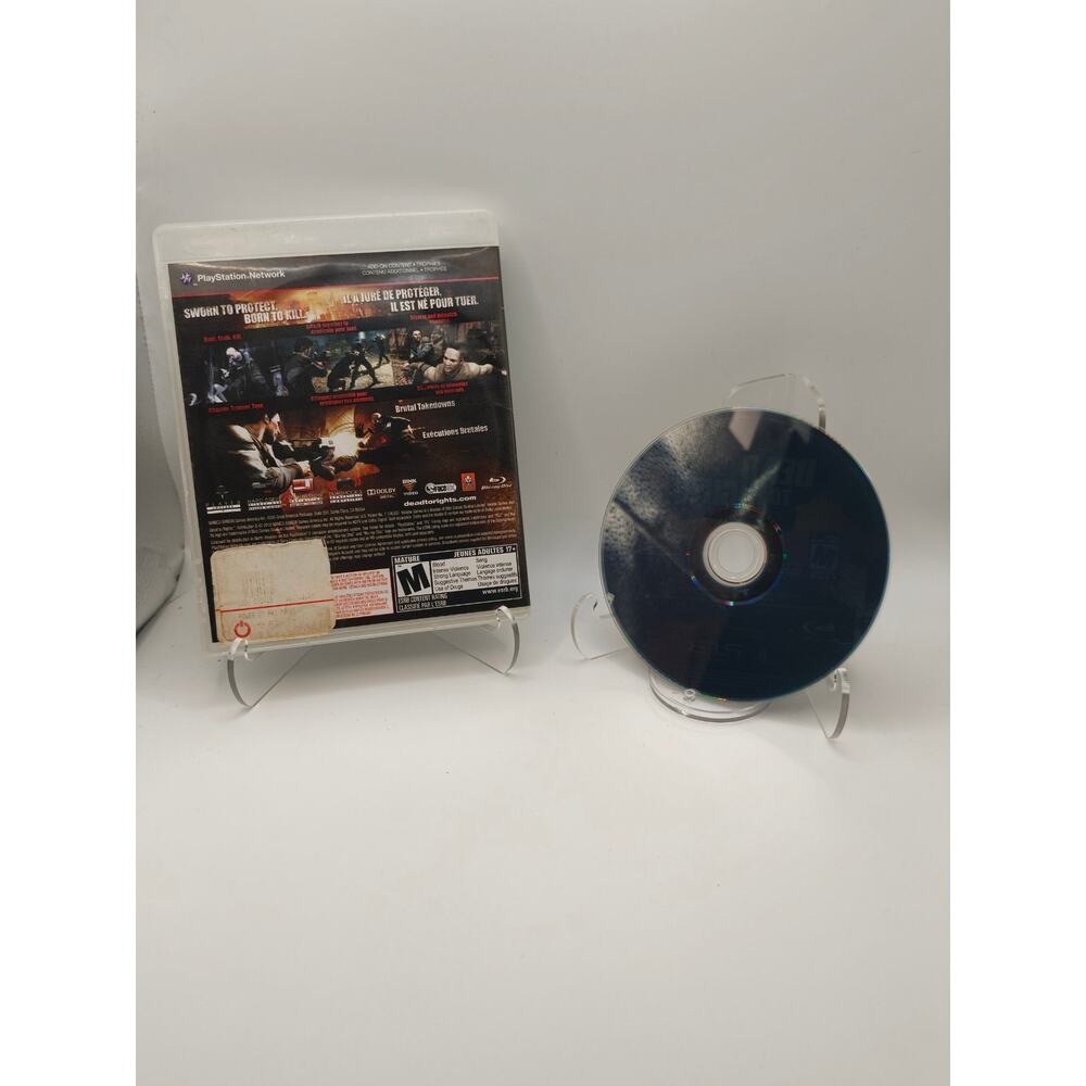 Dead to Rights Retribution PS3 Case+Disc - Picture 2 of 10